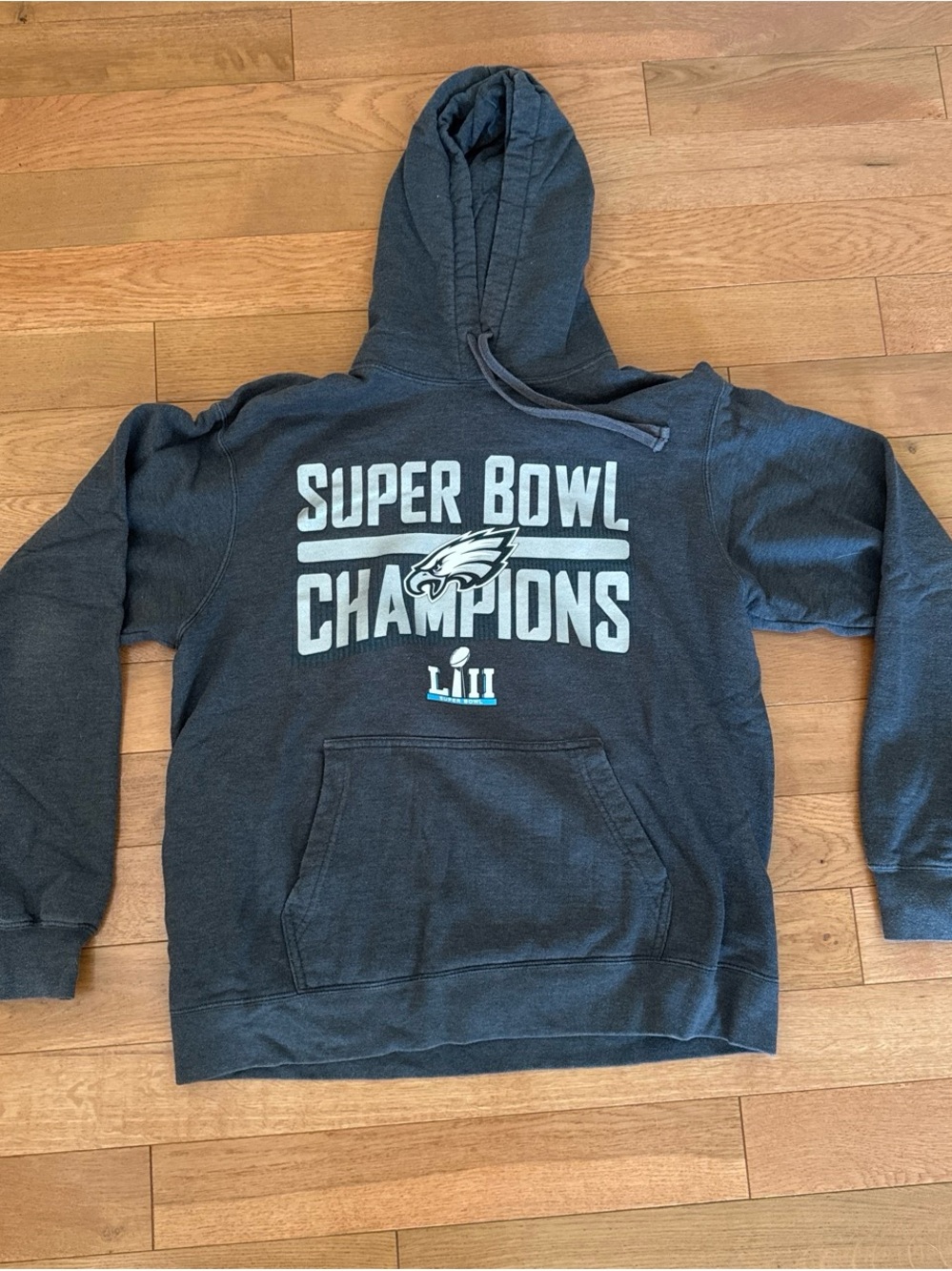 Philadelphia Eagles Super Bowl LII Champions Hoodie - Dark Gray